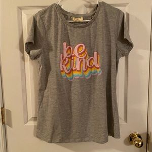 Bobbie Brooks Ladies XL Be Kind Graphic short sleeve tee